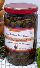 capers-vinegar