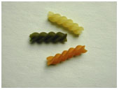 fusilli tri colour