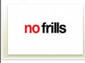 no frills